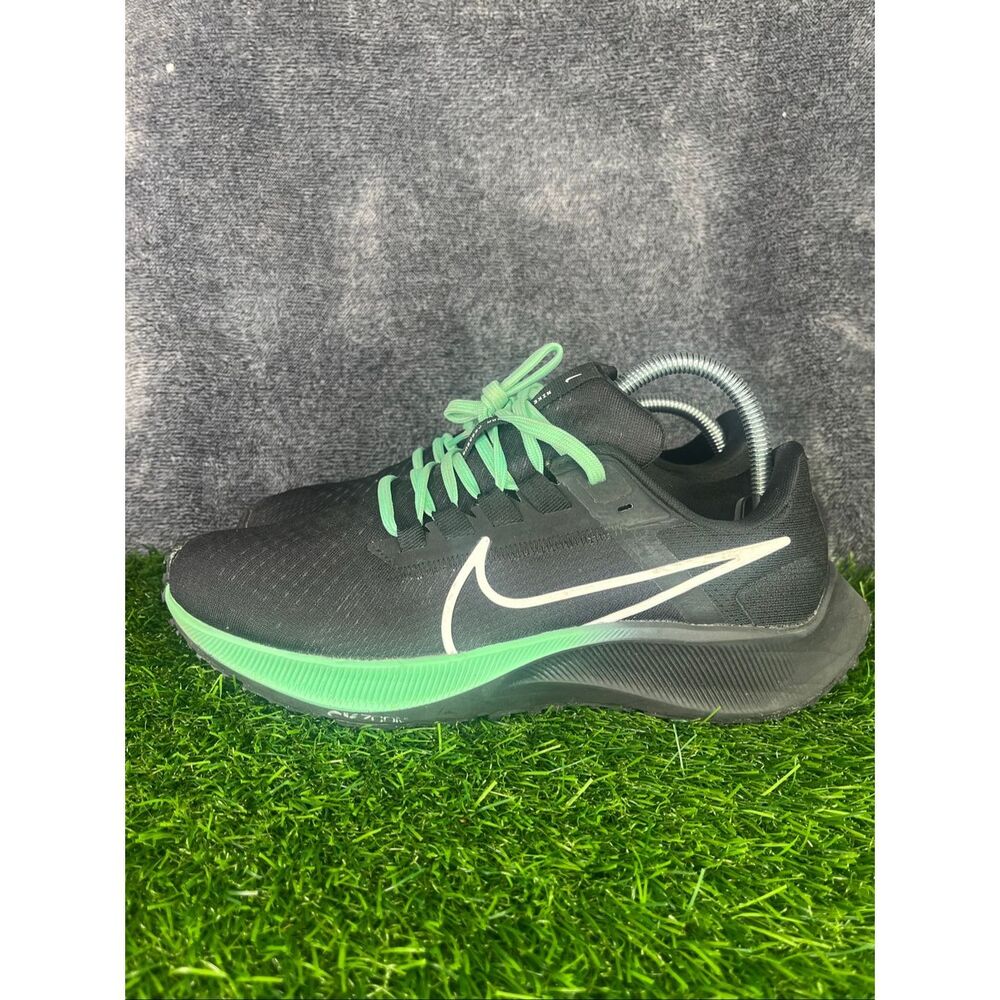 Nike Air Zoom Pegasus 38 Women’s Running Shoes Black Green US 8
